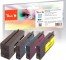 319862 - Peach Spar Pack Tintenpatronen kompatibel zu HP No. 950, No. 951, CN049A, CN050A, CN051A, CN052A